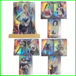 Wife Cards Collectible Cards Boys Games Toys Table Games Birthday Gifts DIY Anime Android 18 Tsunade Nami Boa Premium Flash Card