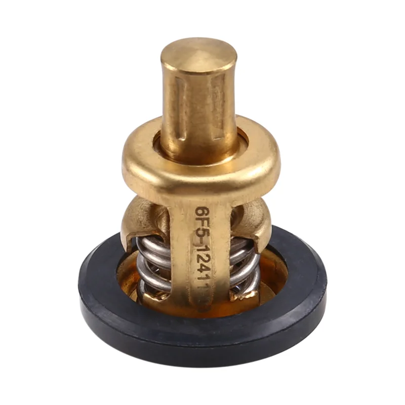 高効率サーモスタット60 ° C 船外機 9.9-55Hp 用交換品、モデル 6F5-12411