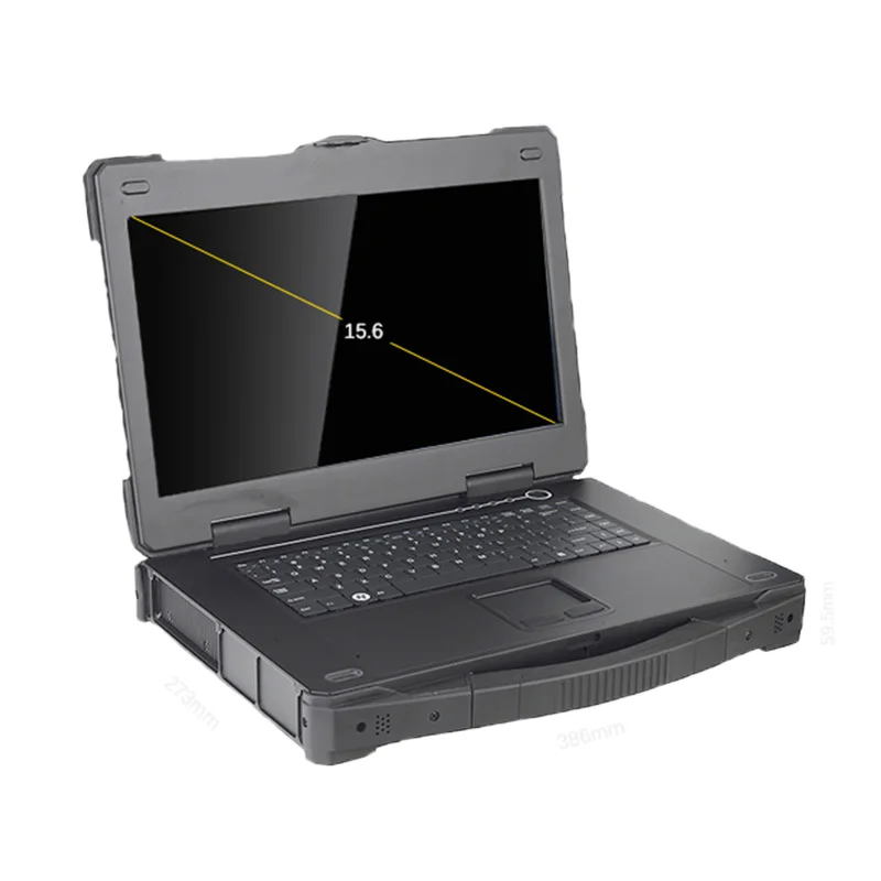 15.6 Upward Portable Industrial Computer support I3 / I5 / I7 CPU rugged computer