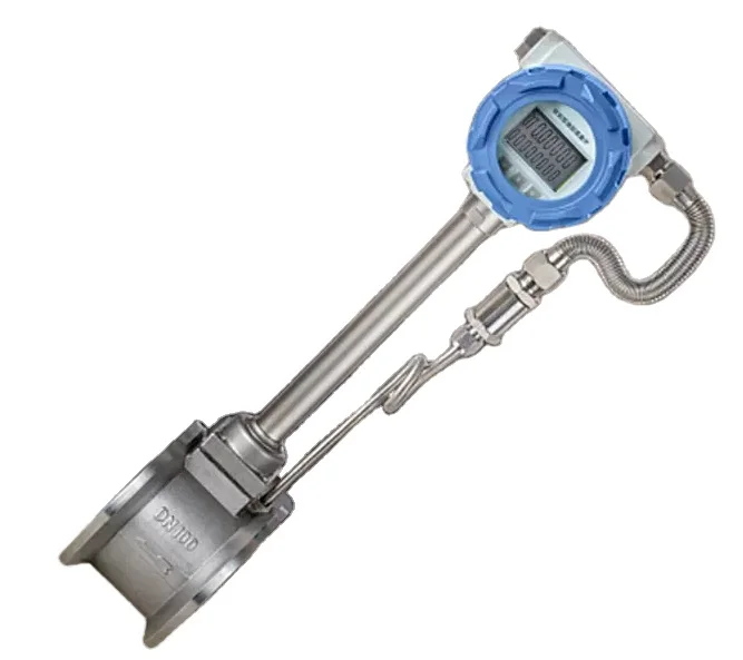 

Vortex flowmeter steam natural gas compressed air high precision flowmeter gas flowmeter liquid flange clamping