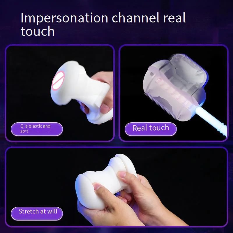 Male Sex Toys Electric Masturbator Penis Enlargement Delay for Solo Use Couple Play Bedroom Bathroom Male Masturbator\N
