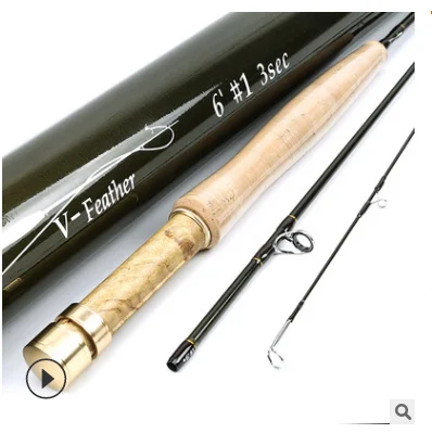 1.8M im10 carbon fly rod Small Stream Creek Fly Fishing Rod with 30T+36T SK Carbon fiber fly rod