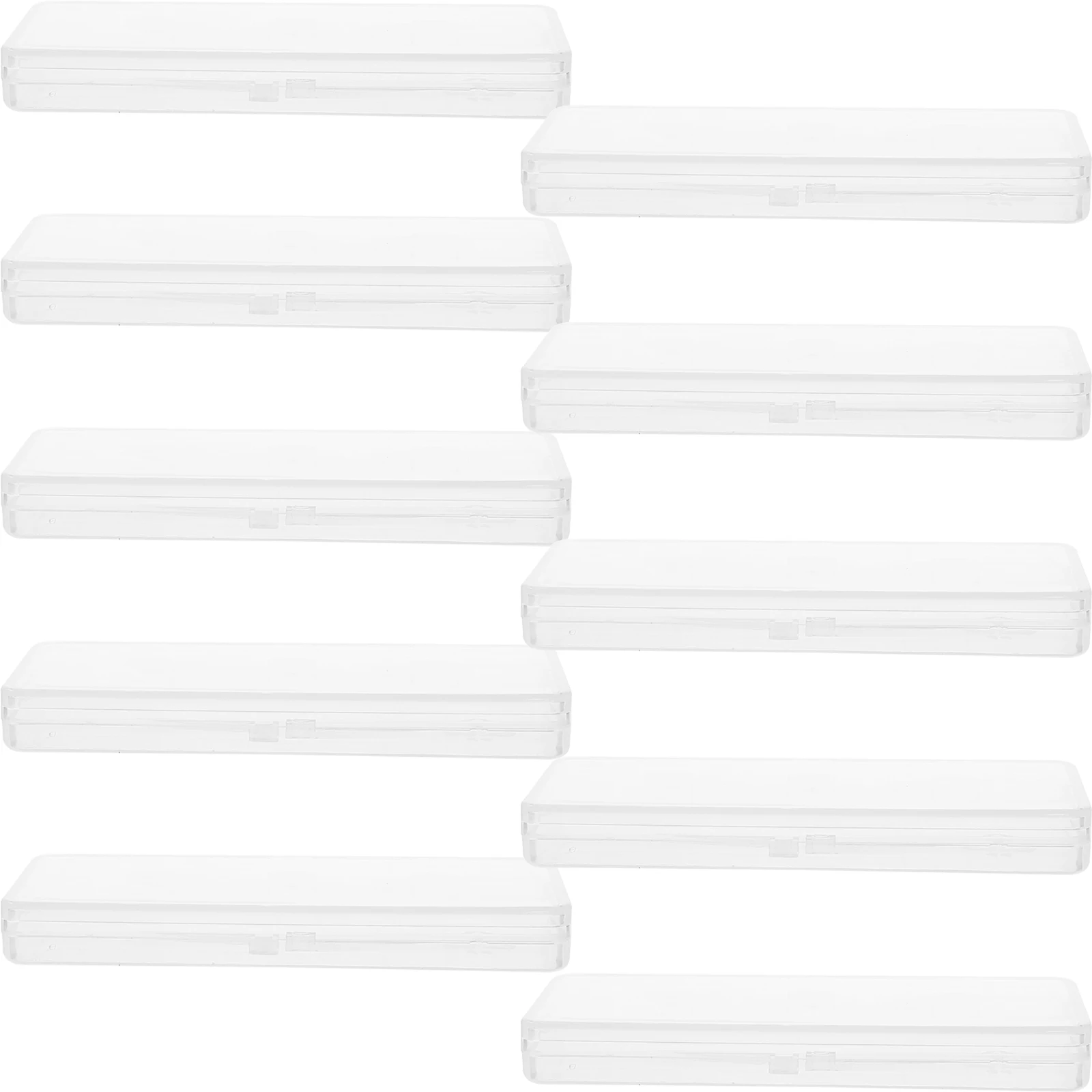 

10pcs Portable Dental Floss Box Toothpick Dispenser Organizer Holder Plastic Case Storage Thread Clean Easy Use Small Size