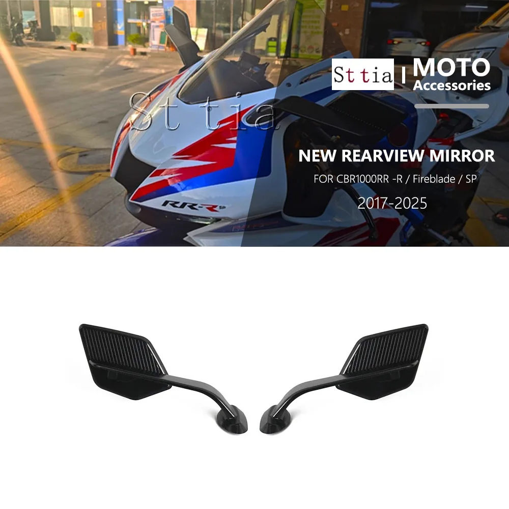 

Для Honda CBR1000RR CBR1000RR-R Fireblade SP 2017-2024 2025 новое зеркало заднего вида для мотоцикла Stealth Winglets зеркала бокового вида