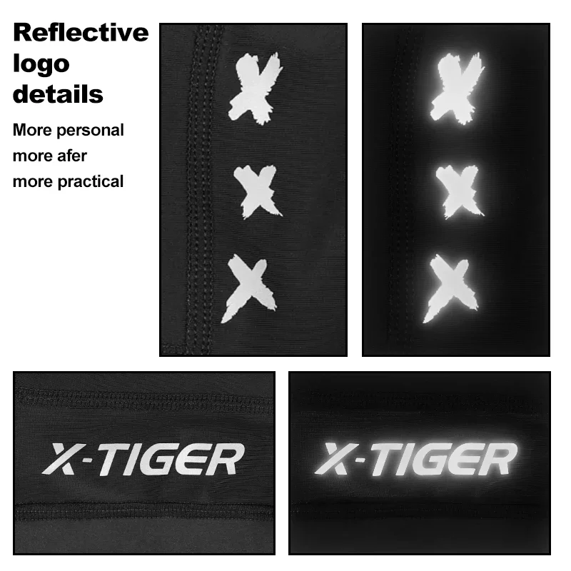 X-TIGER Multi-pocket Cycling Shorts Black Bike Tights 5D Gel Padded Pro Bicycle Shorts Breathable Man MTB Shorts With Pocket