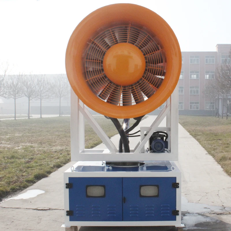 Staubsteuerungs-Nebelkanone zur Staubunterdrückung, effiziente Staubsteuerungsausrüstung, Nebelkanone, Maschinenpumpe aus Metall mit Spannung