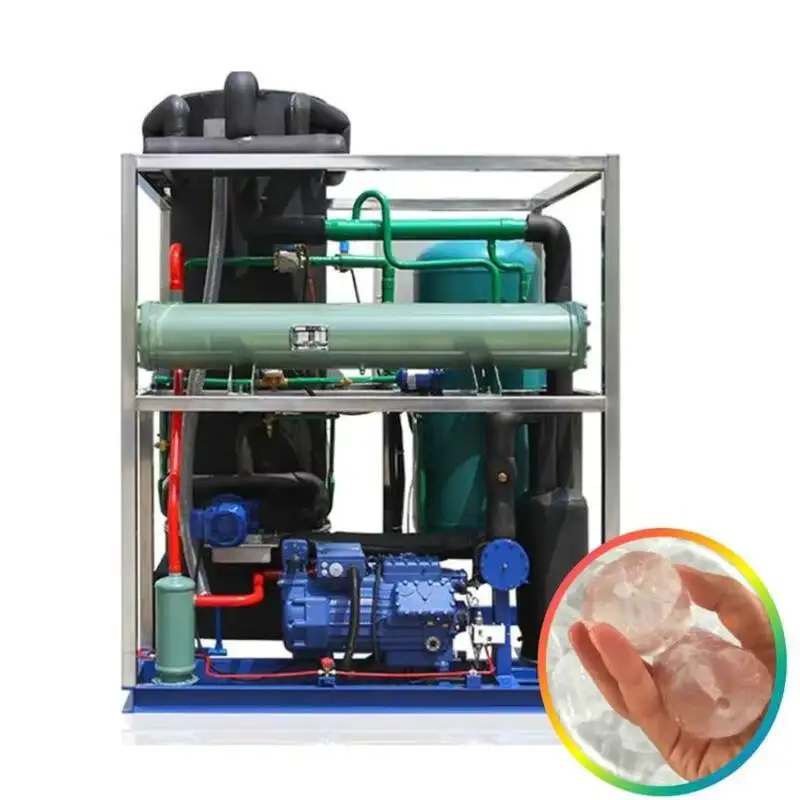High Quality Industrial Ice Making Machine and 1000 Kilo Tube Ice Machine with Factory Prices