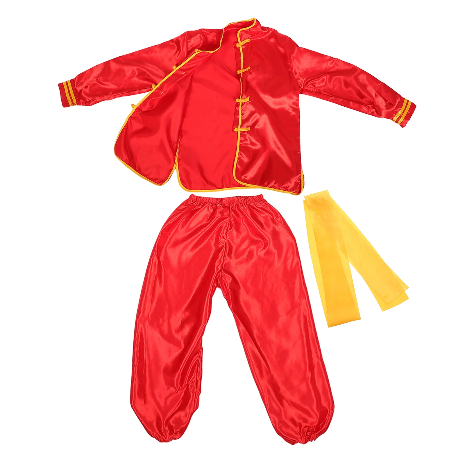 

Children Martial Costume 140cm Kids Kung Fu Suit Breathable Polyester Chinese Clothes Performance Uniform