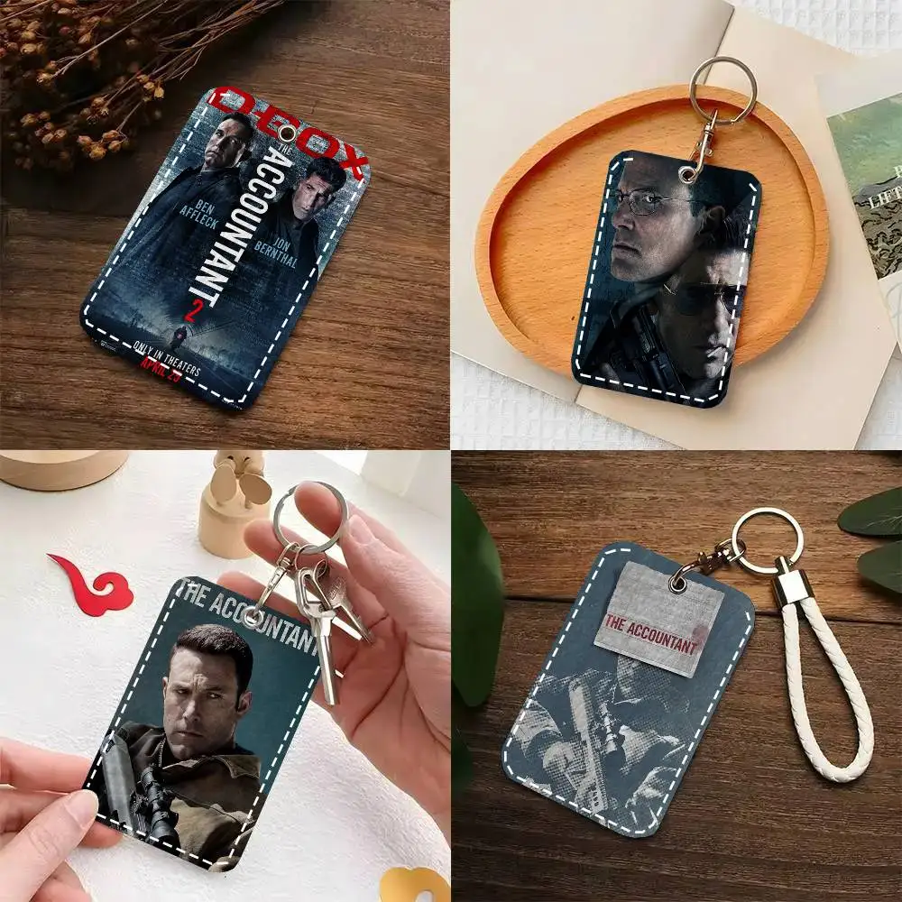 

Кожаный брелок-картхолдер для карт доступа «The A-Accountant 2»: чехол для карт, брелок для ключей, кольцо для ключей, держатель для карт