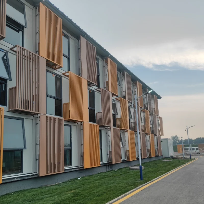 Hot Selling Extendable Flat Pack Container House Prefab Assembly Dormitory Villa Building For Bedrooms