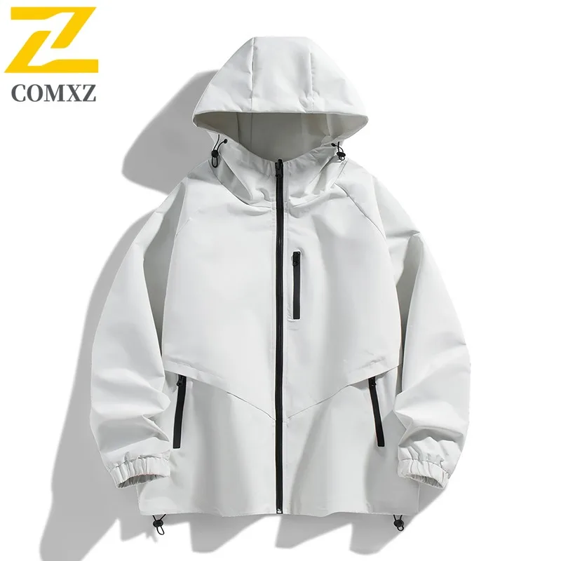 COMXZ 2025 Spring Autumn Reversible Jacket Mens Coat