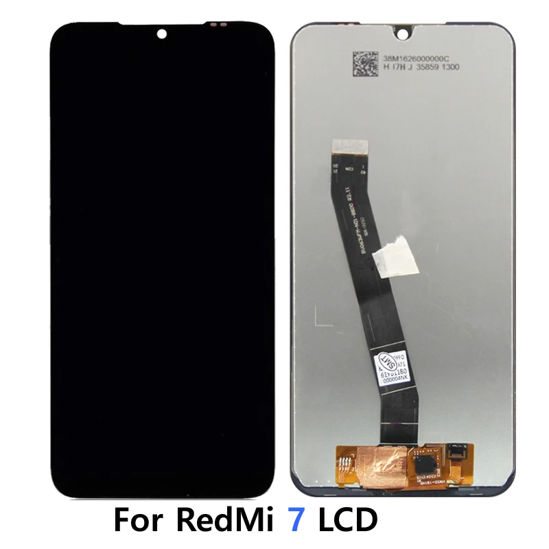 Tested Original LCD For Xiaomi Redmi 7 LCD Display Touch Screen Digitizer Panel Replacement Parts For M1810F6LG Display Part