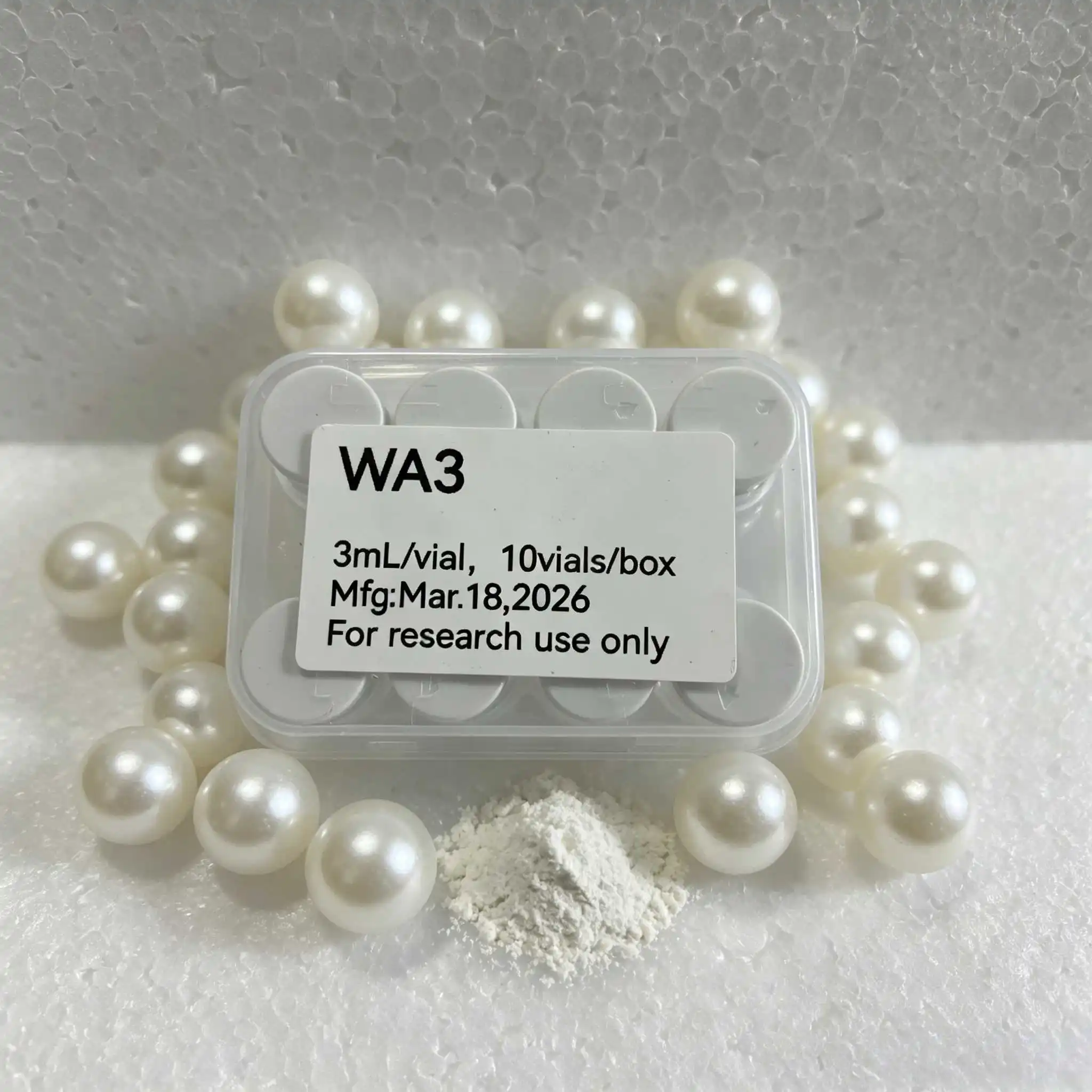 (Cap color varies) A ​​high-quality set featuring lyophilized powder mixed with purified water