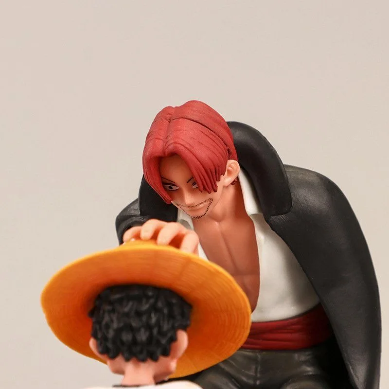 One Piece Anime Actionfigur PVC 18cm Luffy Zoro Shanks Figur Sammlerstück Modell Spielzeug als Geschenk – Detail 2