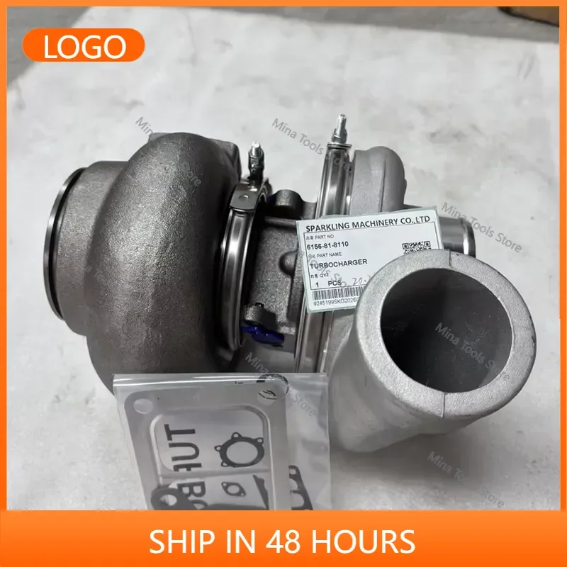 SKGM 6156-81-8110 WA470 SA6D125E TURBOCHARGER for Construction Machinery Excavator Parts