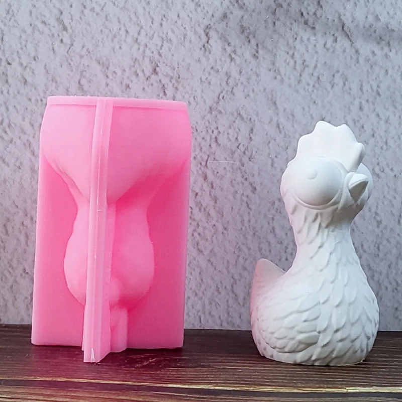 

Long-Neck Figurine Silicone Mold for DIY Plaster, Candle Craft & Candle Holder Making