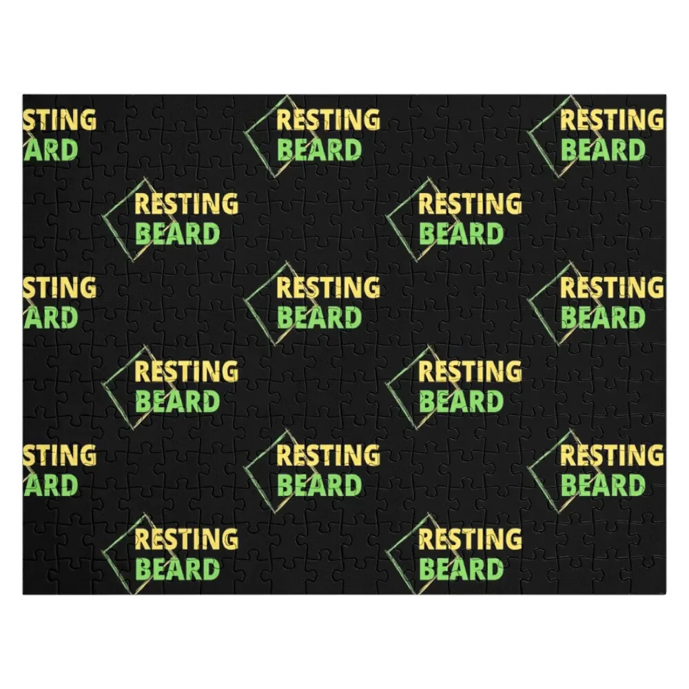 Resting Beard Jigsaw Puzzle Christmas Toys Baby Wooden Puzzle