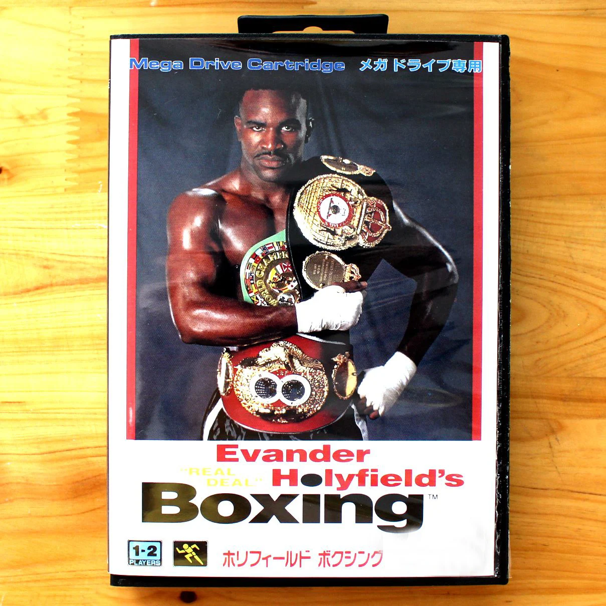 Real Deal Boxing Japan Cover 16bit Retro Game Cartridge For Sega Genesis Megadrive Video Game Consoles