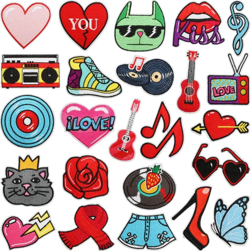 

Cartoon Commemorate Taylor Singer CD Iron-on Embroidered Badge Patch for DIY T-shirt Backpack Dress Clothing Appliques Sticker