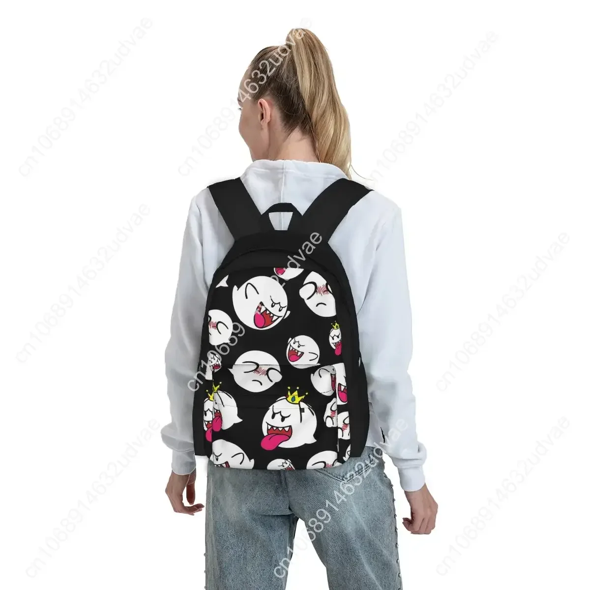 King Boo Swarm Backpacks Boys Girls Bookbag Children School Bags Cartoon Kids Rucksack Laptop Rucksack Shoulder Bag