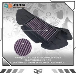 JSBM Motorcycle Washable Air Filter Intake Cleaner For Honda SH125 SH150 PES125 PES150 PS125 PS150 NES125 NES150 SES125 Dylan125