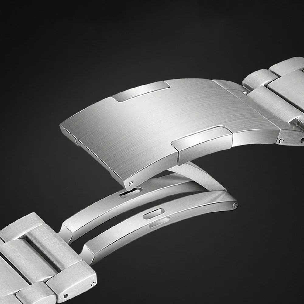 22 مللي متر التيتانيوم ربط سوار لهواوي ساعة GT 4 46 مللي متر 3 برو في نهاية المطاف كوريا حزام لسامسونج غالاكسي 3 45 مللي متر جير S3 الفاخرة الفرقة #4