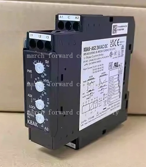 Original for Omron phase sequence protection relay K8AK-TH11S/K8AK-AS2/PH1/PA2/PM2/LS1