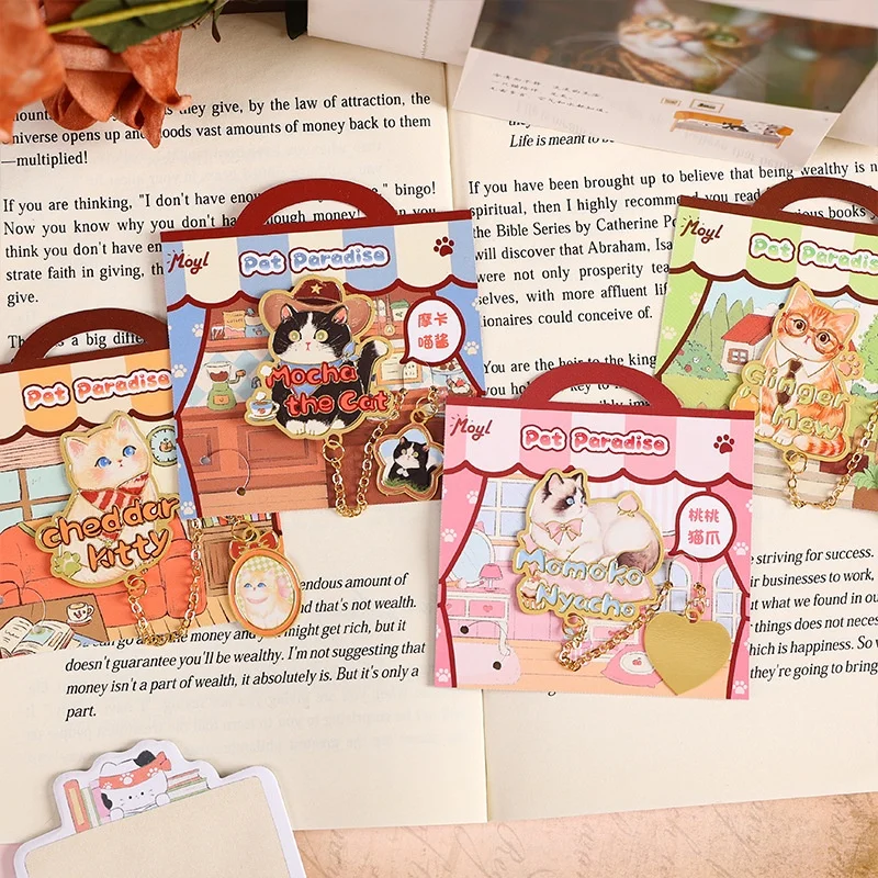 24-pezzi-lotto-segnalibro-creativo-a-forma-di-gatto-simpatico-segnalibro-per-libri-forniture-per-scuola-e-ufficio-regalo-di-cancelleria