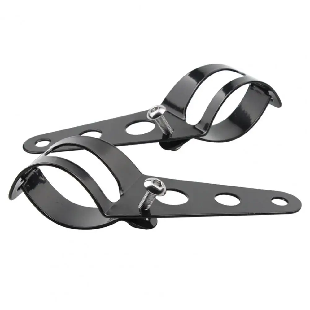 Alloy 1 Pair Useful Durable Corruption Resistant Headlight Bracket Stable Motorcycle Bracket Anti-shake   for Motorcycle