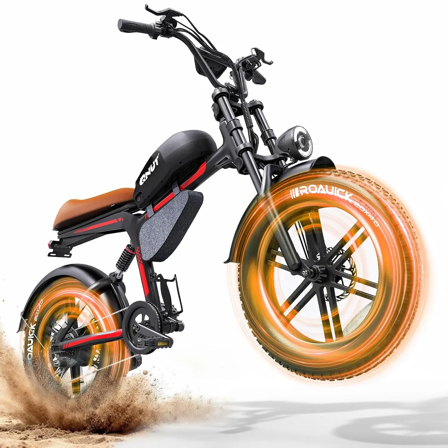 

Электровелосипед для взрослых - двигатель 1500 Вт, скорость 28 миль/ч, аккумулятор 48В 18Ач, запас хода 60-90 миль, 7-скоростная трансмиссия, индивидуальная комплектация