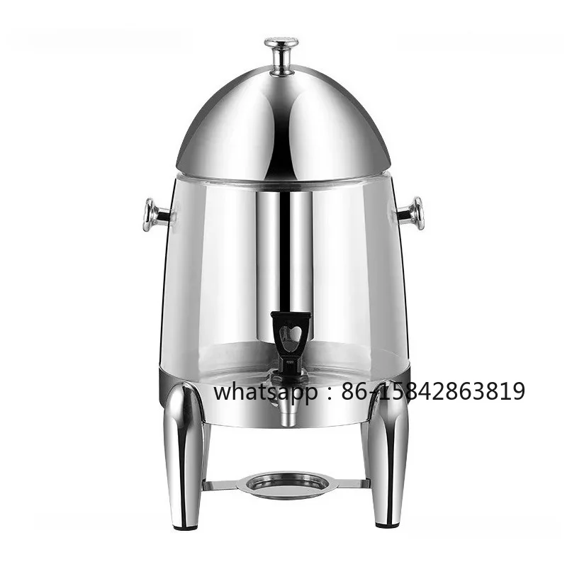 Stainless Steel Electric Heating Coffee Ding Hotel Buffet Cold Fruit Visual Beverage Machine