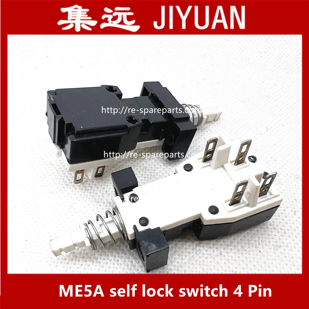 ME5A JB/XB CDE 4/100-250 24V 1A  power switch potentiometer self lock switch 4 Pin LOCK SWITCH-5PCS/LOT