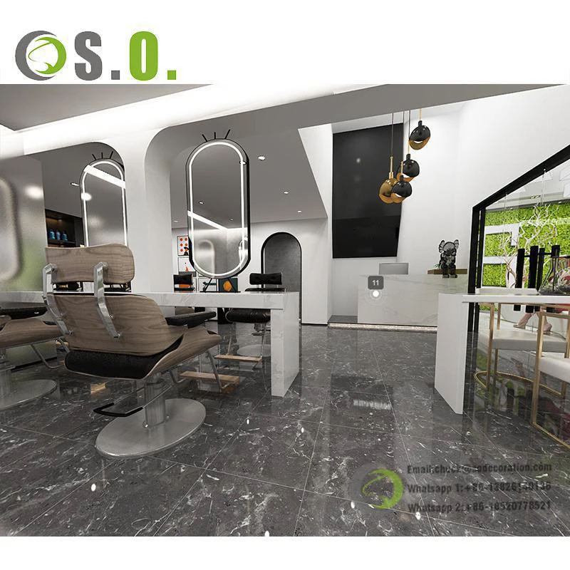 Friseursalon Ausrüstung Salon Schönheit Friseursalon Spiegel