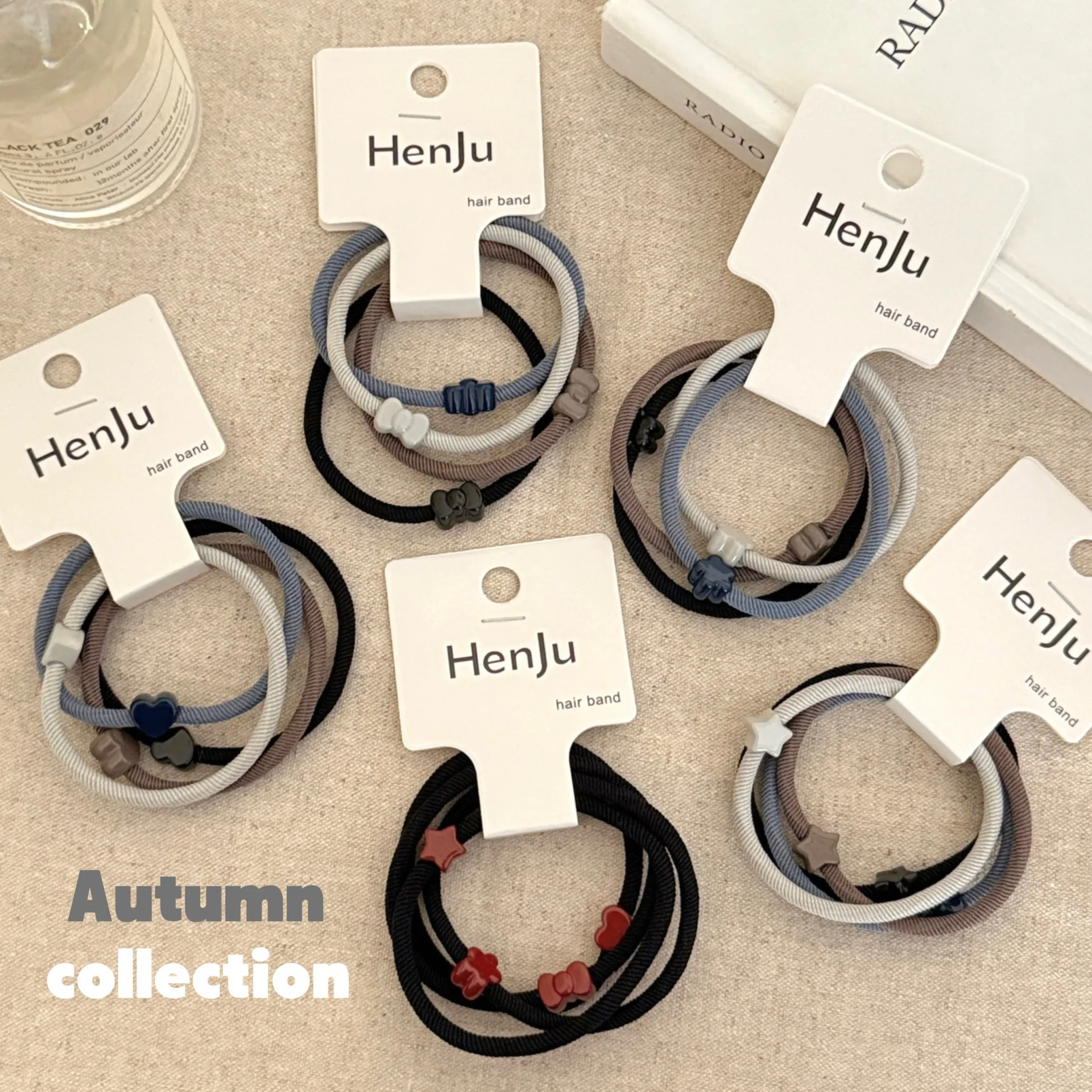 ยางรัดผมแบบยืดหยุ่น สไตล์ใหม่ ไล่เฉดสีเทา เรียบง่าย แฟชั่นสำหรับวัยรุ่นหญิง ยางมัดผม อุปกรณ์เสริมผมอเนกประสงค์