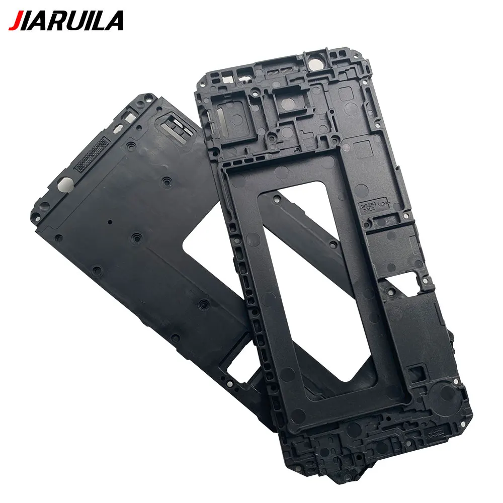 Front Housing Bezel Frame Housing LCD Housing Front Middle Frame Cover For Samsung J4 Core J410 J6 J600 J6 Plus J610