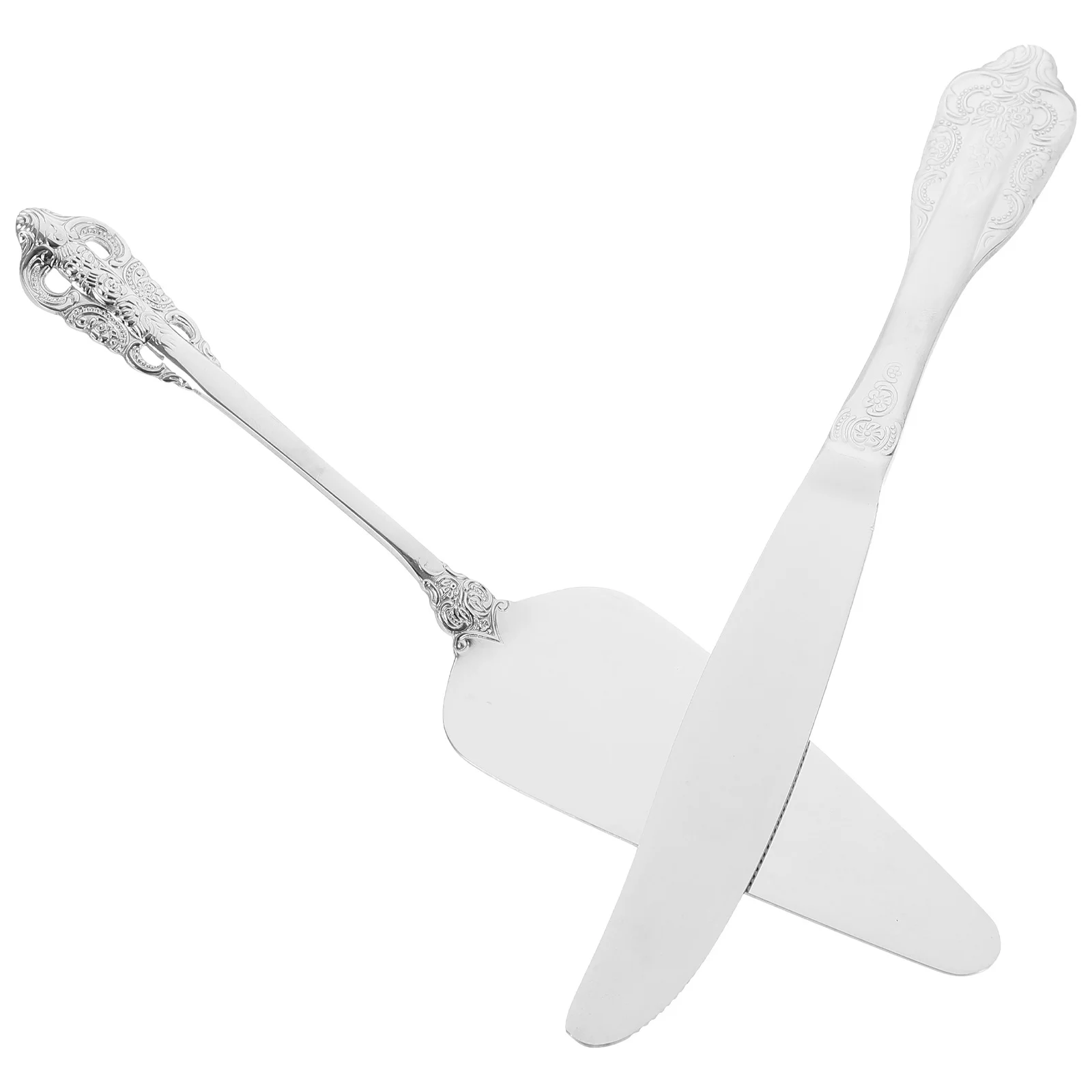 

1Set Rust-Resistant Stainless Steel Cake Cutting Tool Cake Spatula Set Multi-Function Cheese Baking Tool Household Baking