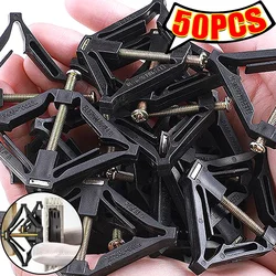 50/1PCS Type 86 Cassette Repairer Dark Box Switch Old Socket Boxes Replacement Fixed Support Rod Home Repair Tools Accessories