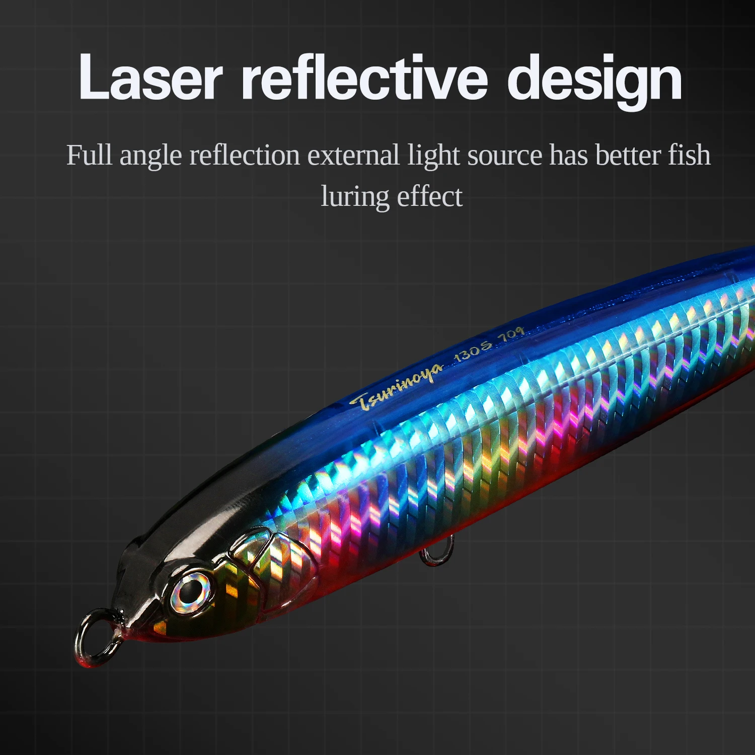 

TSURINOYA Offshore Stickbait Pencil 130S Sinking Lure 130mm 70g SW Game Tuna GT Saltwater Big Game Hard Baits