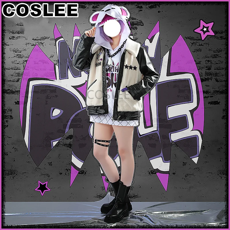 COSLEE Vtuber NIJISANJI Selen Tatsuki Cosplay Costume New Clothes Lovely Uniform Role Play Halloween Party Outfit Women 2023