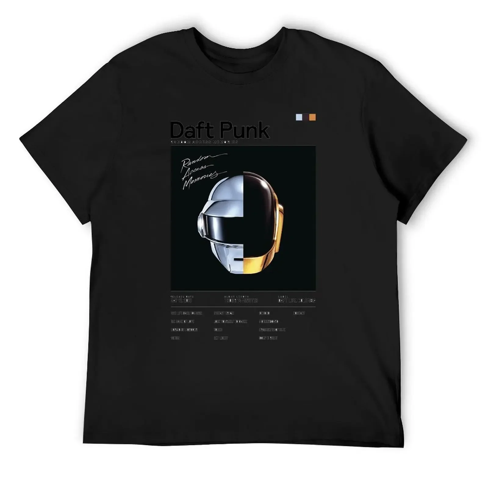 Movement Tshirt Premium Joke Home USA Size Daft Punk Random Access Memories Classic Crewneck T-shirt