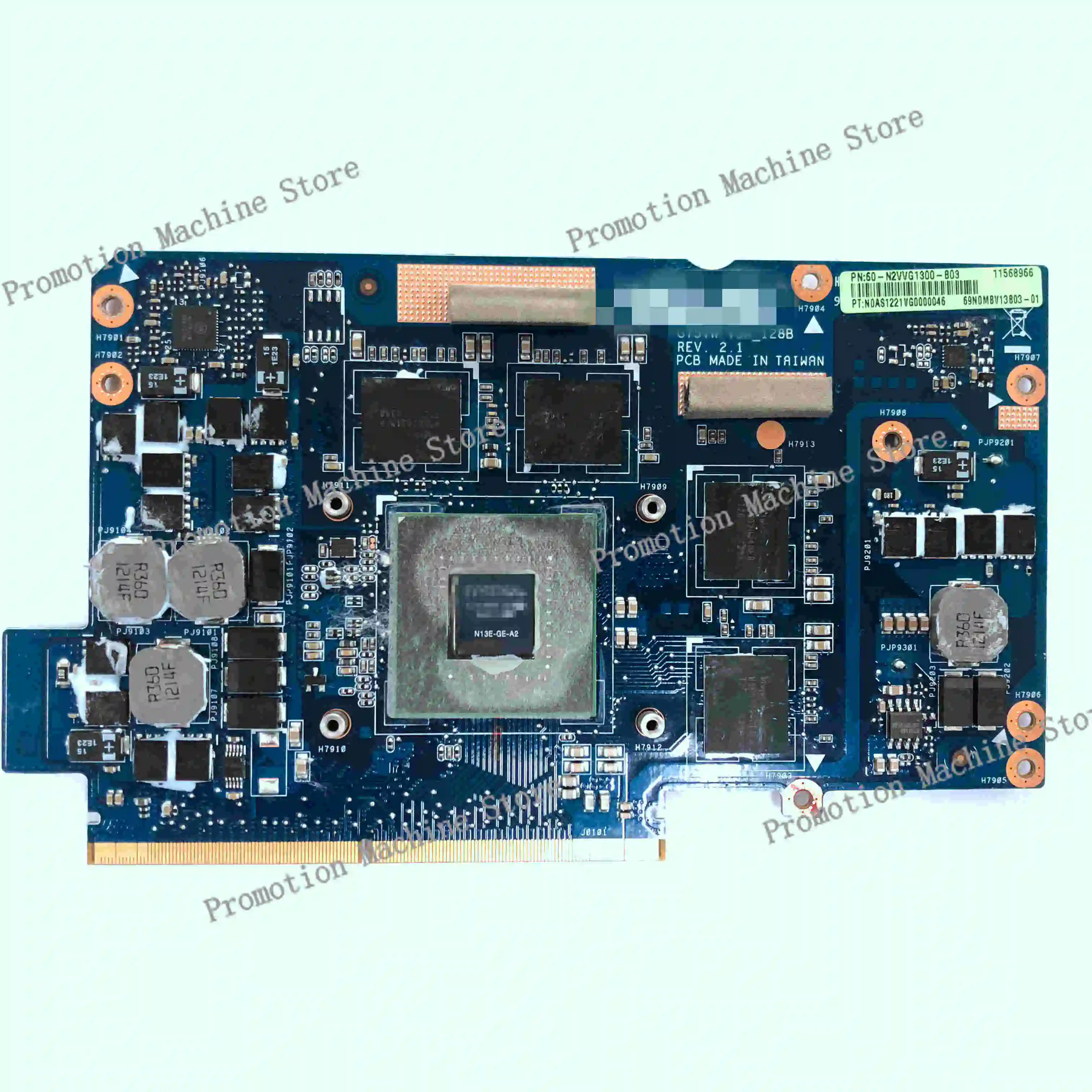 

NEW For Asus G75VW Laptop Graphic Card VGA_128B N13E-GE-A2 GTX660M 2GB DDR5 60-N2VVG1301 Video card