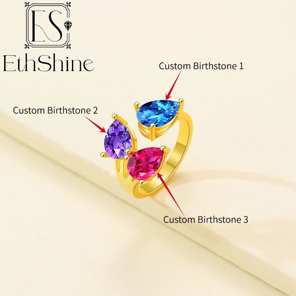 Personalized Toi Et Moi Births - Initial Ring Custom 评论和价格