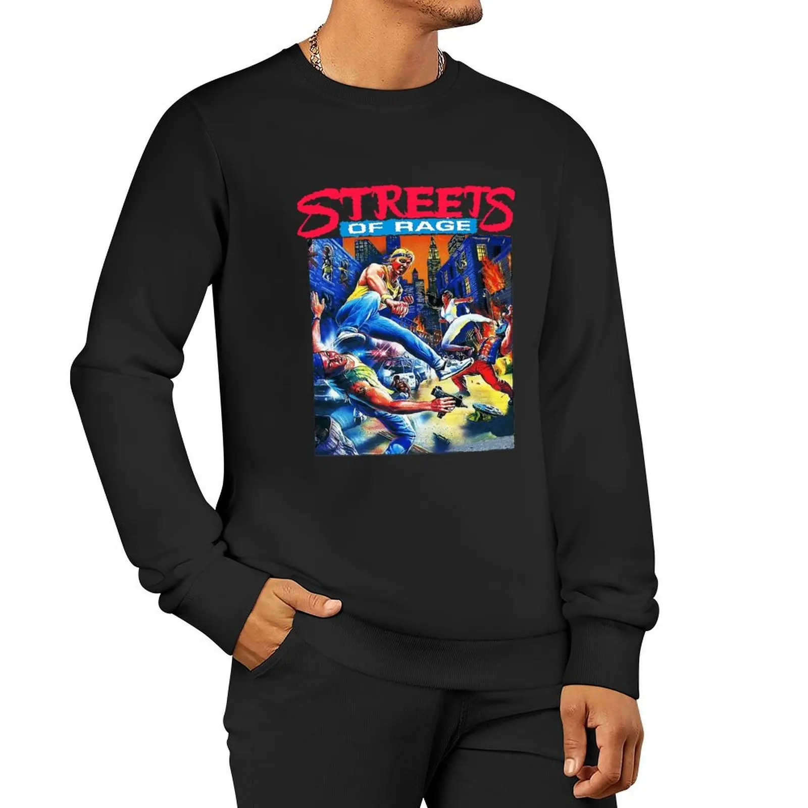 Pretty Popular Game For Collector Fans Streets Of Rage Artwork Cute Gift Pullover Hoodie japanese style new sweatshirts