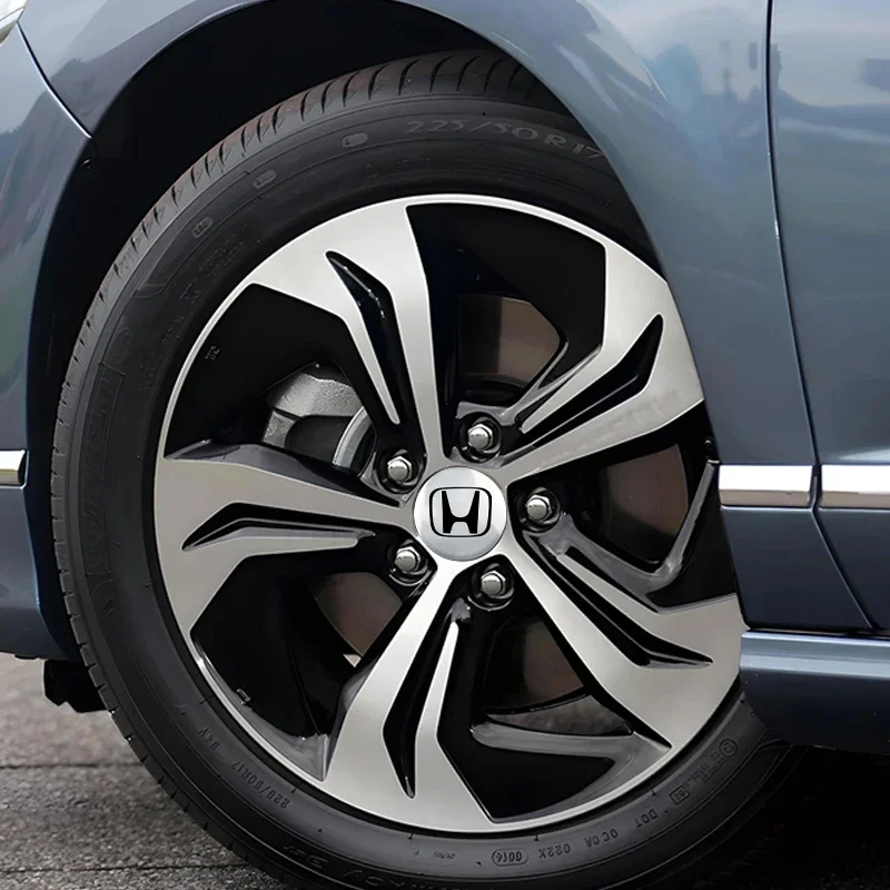 4 قطعة 56/60 مللي متر سيارة عجلة غطاء مركزي محور قبعات شارة ملحقات لهوندا موجين إلهام VTEC DOHC Modulo Vezel CITY CIVIC RR صالح #6