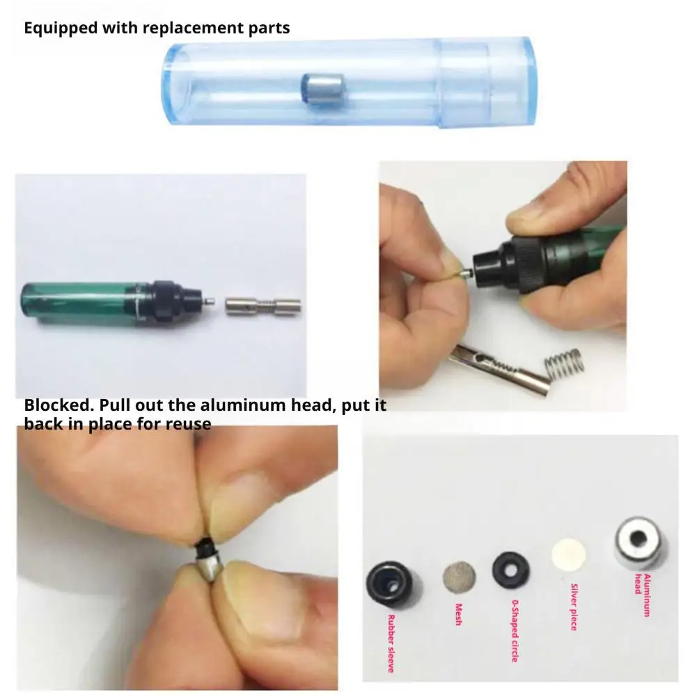 Portable Soldering Pen-shaped Gas Iron Kit Welding Pen Burner Blow Torch Gas Soldering Iron Cordless Butane Tip Tool