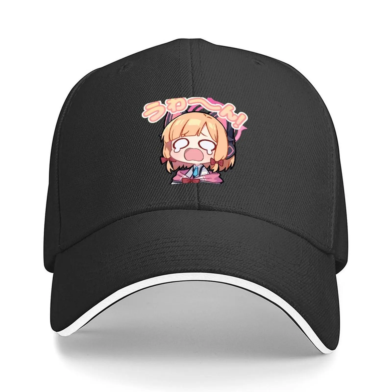 

Momoi Blue Archive Baseball Cap Bobble Hat Rave luxury woman cap winter hats for men Women's Golf Wear Men's