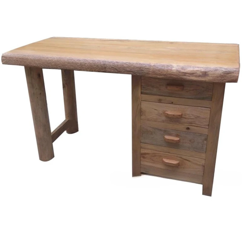 

Original ecological furniture, solid wood desk, three pumping office desk