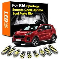 Zoomsee For KIA Sportage 2 3 4 Sorento JC XM UM CEED ED JD CD Rio 1 2 3 4 Optima Soul AM Forte Canbus Car LED Interior Light Kit
