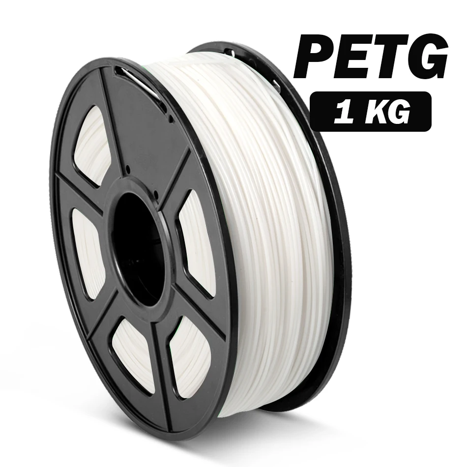 SUNLU 4Rolls PETG Filament 1KG 3D Printer 1.75MM Non-Toxic Good Toughness Biodegradable PLA PLAplus SILK No Bubble 0.5KG TPU