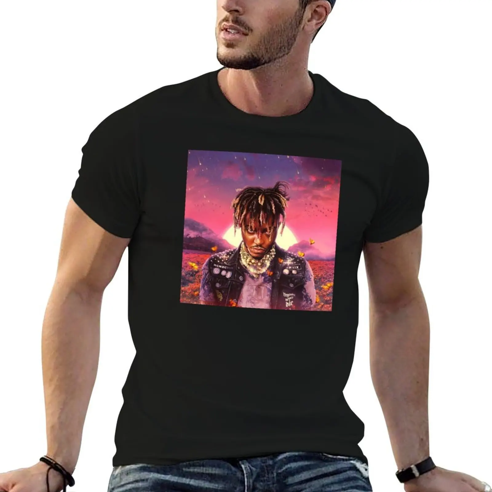 

Legend Never Die T-Shirt t shirts for man cotton soft cotton tshirt 100% T-Shirt